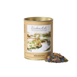 mieszanka ziołowa Duchowe Łąki w puszce.