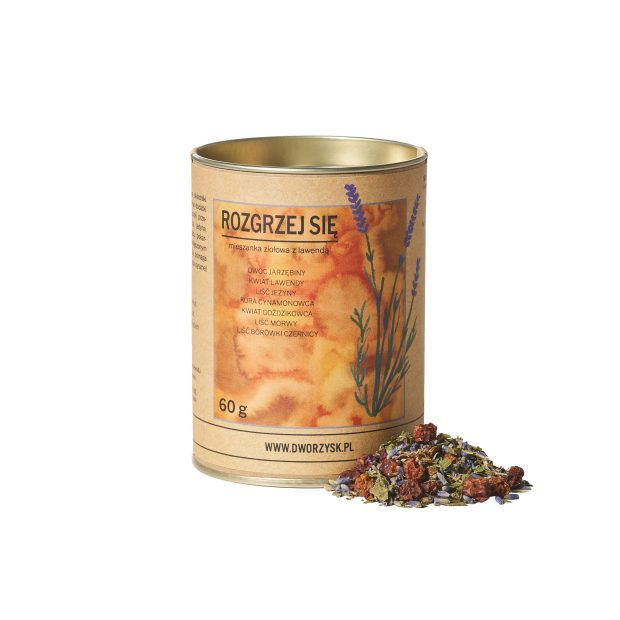 Puszka z mieszanką ziołową Rozgrzej się.